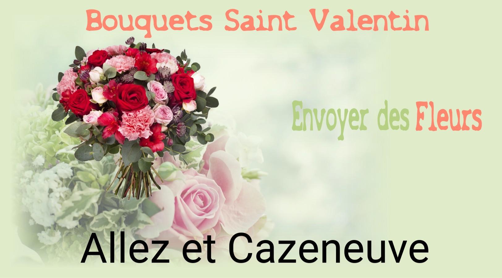 Roses de Saint-Valentin livrées à Allez-et-Cazeneuve